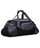 NOVEX Stylish Travel Duffel Bag (Black & Grey) | Travel Bag | Duffel Bag for Travel