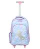 Novex Kids Unicorn Backpack Trolley with 2 Wheel (Pink, 16