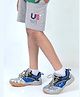F&S Baseball Text Printed Shorts - Grey