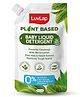 LuvLap Plant-Based Laundry Detergent Refill 1000ml, Bio-Enzymes, Aloe Vera & Neem, Free From SLS/SLES, Clear