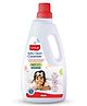 LuvLap Baby Liquid Cleanser 1000ml, For Cleaning Feeding Bottles, Cutlery, Toys, Fruits & Vegetables, Kills 99.9% Germs, pH Balanced, Clear