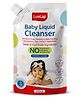 LuvLap Baby Liquid Cleanser Refill Pack, 1000ml, For Cleaning Feeding Bottles, Fruits & Vegetables, Kills 99.9% Germs, pH Balanced, Clear