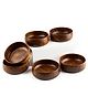 Think Artly Baro Wooden Bowls Medium - Set of 6