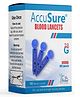 Accu Sure Glucometer Blood Lancet - 200 Pieces, Round Lancet Needle