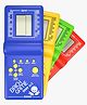 AKN TOYS Brick Game Hand Operated Video Games for Kids Play, Birthday Return Gift, Portable Indoor and Outdoor Brick Game -PACK OF 1- COLOR MAY VARY