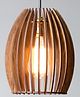 Think Artly Wooden Pendant Light without Bulb