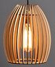 Think Artly Becaa Poofy Birch Wood Ceiling Lamp - 0.4 kg