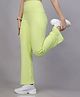 Zelena Solid High Waisted Postpartum Leggings - Lime Yellow