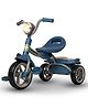 Baybee Flyer Baby Tricycle for Kids, Smart Plug & Play Kids Cycle with Eva Wheels, Head Light, Music & Storage Baskets (Blue)