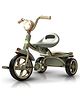 Baybee Flyer Baby Tricycle for Kids, Smart Plug & Play Kids Cycle with Eva Wheels, Head Light, Music & Storage Baskets (Dark Green)