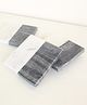 Byora Homes Marble Half and Half Coasters Set of 4 - 1.12 kgs