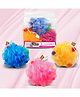 Majestique Loofas with Active Spheres, 55g Body Wash Sponge Perfect  Cleanse and Bath Scrubber - 3Pcs Multicolor