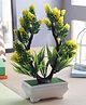 Foliyaj Artificial Plant Bonsai Tree with Pot for Home Decor Living Room