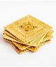 Byora Homes Sabai Grass Chokor Coasters Set of 4 - 0.12 kgs