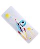 KARBD Translucent Double Sided Plastic Geometry Pencil Box - Space Fun Design