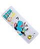 KARBD Translucent Double Sided Plastic Geometry Pencil Box - Dino Rock Star Design