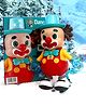WOW Toys - Delivering Joys of Life|| Musical Funny-Face Dancing Clown Toy Flashing Lights, Multicolour