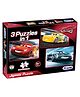 Disney Pixar Cars 3 In 1 Jigsaw Puzzle (144 Pieces) for kids above 6+ Years - 11314