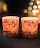 Kolorobia Kalamkari Finesse Candle Votive Set of 2