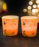 Kolorobia Gond Art Inspired Candle Votives Set of 2