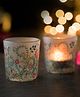 Kolorobia Madhubani Art Candle Votives Set of 2