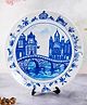 KOLOROBIA BLUE POTTERY INSPIRED HOME DECOR WALL PLATE 8