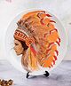 Kolorobia Dauntless Red Indians HOME Decor Wall Plate
