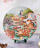 Kolorobia English Theme Breakfast Decorative Wall Plate