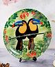Kolorobia Tropical Rain Forest World Toucan Inspired Home Decor Wall Plate
