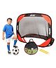 Toyshine Children Training Portable Folding Football Soccer net for Indoor Outdoor Garden Ground Park Play