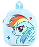 My Little Pony Rainbow Dash Plush Bag Blue - Height 12 Inches