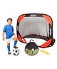 Speed up 130cm 96cm Children Training Portable Folding Football Soccer net for Indoor Outdoor Garden Ground Park Play