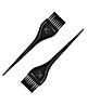 KINDED Hair Colouring Mehndi Henna Bleach Hair Dye Brush for Men Women Combo Set of 2 - Black