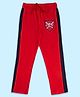 Pantaloons Junior Placement Play Text Printed Track Pant - Red
