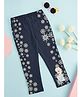 Pantaloons Junior Frozen Featuring  Elsa Printed Full Length Leggings - Indigo Blue