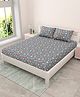 Coo Coo  Mafatlal 144 TC Cotton Double Cartoon Bedsheet (Pack of 1, Grey)