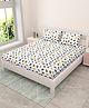 Coo Coo Mafatlal  144 TC Cotton Double Cartoon Bedsheet (Pack of 1, Blue)