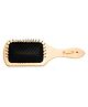 Organic B's Volumonising & Anti-frizzEco-strong Teak Paddle hairbrush Square, Medium