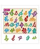 WISSEN Wooden Hide and See Cursive Capital Alphabet Puzzle-26 Pieces