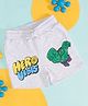 Pantaloons Baby Marvel Avengers Featuring Hulk Printed Shorts - Grey Melange