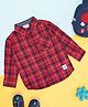 Pantaloons Baby Full Sleeves Checked Shirt - Red