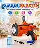 Fiddlerz Electric Bubble Gun for Kids Rechargeable Bubble Blaster Toy with Bubble Liquid Tray and USB Cable for Outdoor Summer Fun  Multicolor