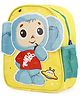 Fiddlerz 10 Inches School Bag For Kids Backpack Travel Backpacks For Boys Girls 18 months to 3 years Preschool Nursery Waterproof Casual Picnic Bag Yellow