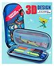 Fiddlerz Pencil Case for Kids Pen Pencil Pouches Coin Holder Stationery Box Large Storage 3D EVA Pencil Pouch