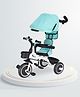 R for Rabbit Tiny Toes T30 Ace Tricycles for Kids with Premium EVA Wheels, Canopy, Adjustable Parental Control & Storage Basket | Baby Trike Cycle for 1.5 to 5 Years, Upto 25 Kg Boy & Girl (Lake Blue)