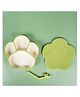 StarAndDaisy Baby Food Grade Silicone Suction Plate with Straw for Toddlers, BPA-Free, Slip Resistant Plate for Kids  Green
