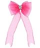 Aye Candy Shimmer & Star Detailed Hair  Clip - Rose Pink