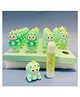 YAMAMA Kawaii Cute Dinosaur Solid Quick Dry Glue Stick 9gm Baby Dinosaur Cute Glue Stick Cap Non Sticky Transparent Adhesive For Pasting Paper Supplies Stationary Gift Set For Kids And Adults  (Pack of 2 - Multicolor)