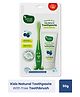 Mother Sparsh Kids Natural Toothpaste with Free Toothbrush- Blueberry 50g