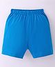 Ollypop Sinker Knee Length Solid Shorts - Blue